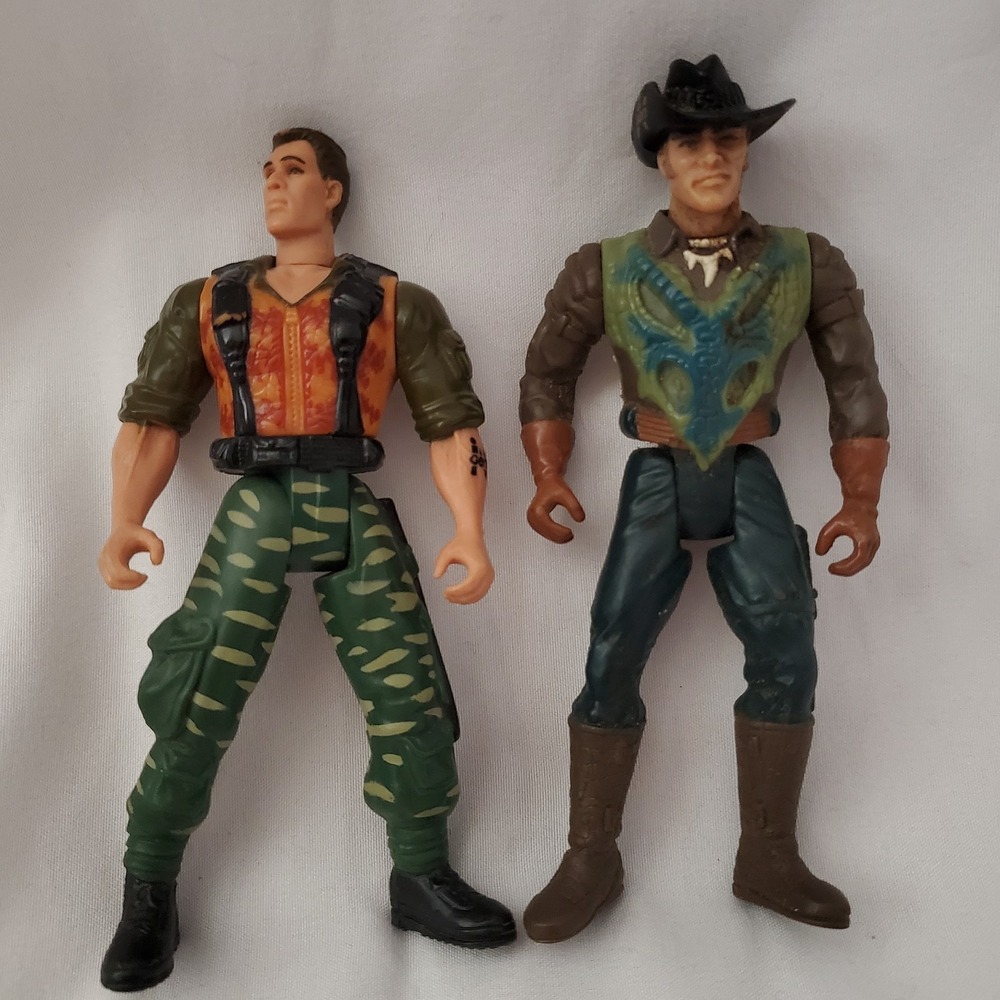 Vtg 1996 Dieter Stark Roland Tempo JURASSIC PARK FIGURE DINOSAURS LOST WORLD Lot